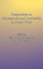 Perspectives on Management and Leadership in Social Work: A European Perspective