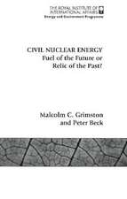 Civil Nuclear Energy: Fuel of the Future or Relic of the Past?