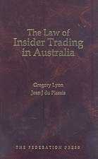 The Law of Insider Trading in Australia