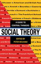 Social Theory: A guide to central thinkers