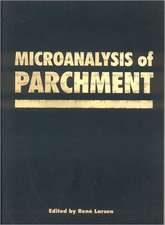 Microanalysis of Parchment