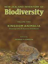 New Zealand Inventory of Biodiversity, Volume 2