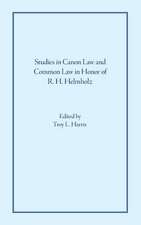 Studies in Canon Law and Common Law in Honor of R. H. Helmholz