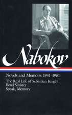 Vladimir Nabokov: Novels and Memoirs 1941-1951 (Loa #87)