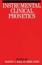 Instrumental Clinical Phonetics