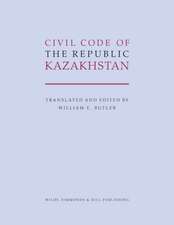 Civil Code of the Republic Kazakhstan