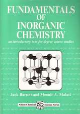 Fundamentals of Inorganic Chemistry: An Introductory Text for Degree Studies