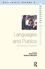 Languages and Publics: The Making of Authority