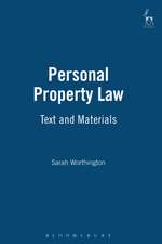 Personal Property Law: Text and Materials