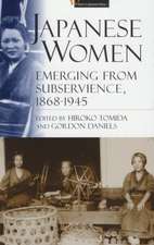 Japanese Women: Emerging from Subservience, 1868–1945