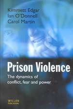 Prison Violence: The Dynamics of Conflict, Fear and Power