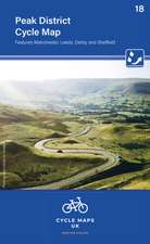 Cycle Maps UK: Peak District Cycle Map 18