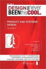 Proceedings of Iced'09, Volume 4, Product and Systems Design: Journey to the Voids