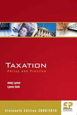 Taxation: Policy and Practice: 2009/10