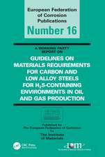 Guidelines on Materials Requirements for Carbon and Low Alloy Steels: For H2S-Containing Environments in Oil and Gas Production