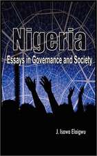 Nigeria: Essays in Governance and Society