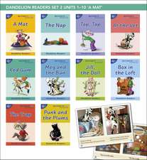 Phonic Books Dandelion Readers Set 2 Units 1-10 (Alphabet code blending 4 and 5 sound words): Decodable books for beginner readers Alphabet code blending 4 and 5 sound words