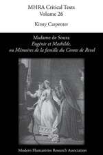 'Eugenie Et Mathilde, Ou Memoires de La Famille Du Comte de Revel', by Madame de Souza