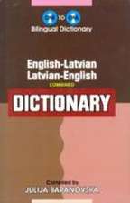 Baranovska, J: English-Latvian & Latvian-English One-to-One