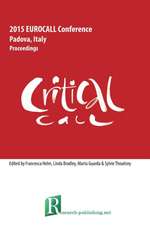 Critical CALL - Proceedings of the 2015 EUROCALL Conference, Padova, Italy