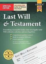 Lawpack: Last Will & Testament Kit