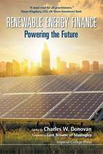 Renewable Energy Finance: Powering the Future