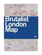 Brutalist London Map 2nd Edition