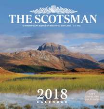 Scotsman Wall Calendar 2018