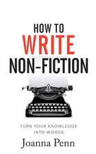 How To Write Non-Fiction