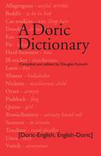 Kynoch, D: Doric Dictionary
