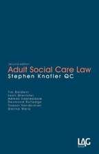 Knafler QC, S: Adult Social Care Law