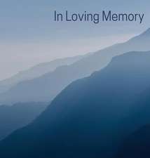 Memorial Guest Book (Hardback cover)