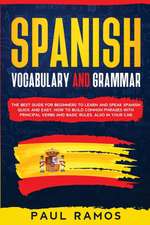 Spanish Vocabulary and Grammar