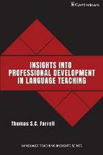 Insights into Professional Development in Language Teaching