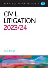 Civil Litigation 2023/2024