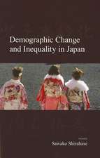 Demographic Change and Inequality in Japan