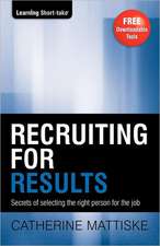 Recruiting for Results