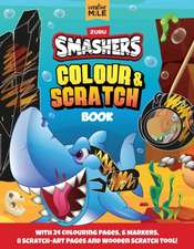 Smashers Colour and Scratch Book