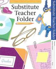 Substitute Teacher Folder