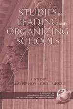 Studies in Leading and Organizing Schools (PB)