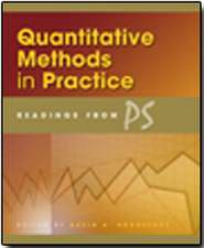 Quantitative Methods in Practice: Readings from PS