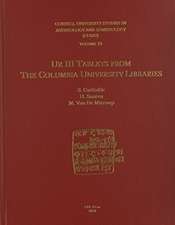 CUSAS 16 – Ur III Tablets from the Columbia University Libraries