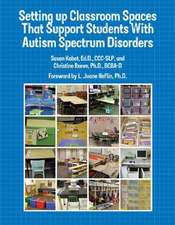 Setting Up Classroom Spaces That Support Students with Autism Spectrum Disorders