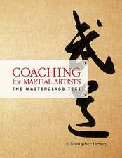 Coaching for Martial Artists