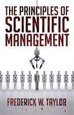 The Principles of Scientific Management