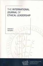 The International Journal of Ethical Leadership Volume 2