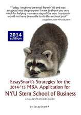 Essaysnark's Strategies for the 2014-'15 MBA Application for Nyu Stern School of Business