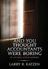 And You Thought Accountant's Were Boring