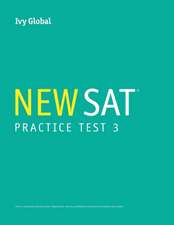 Ivy Global's New SAT 2016 Practice Test 3