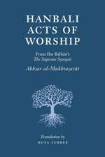 Hanbali Acts of Worship